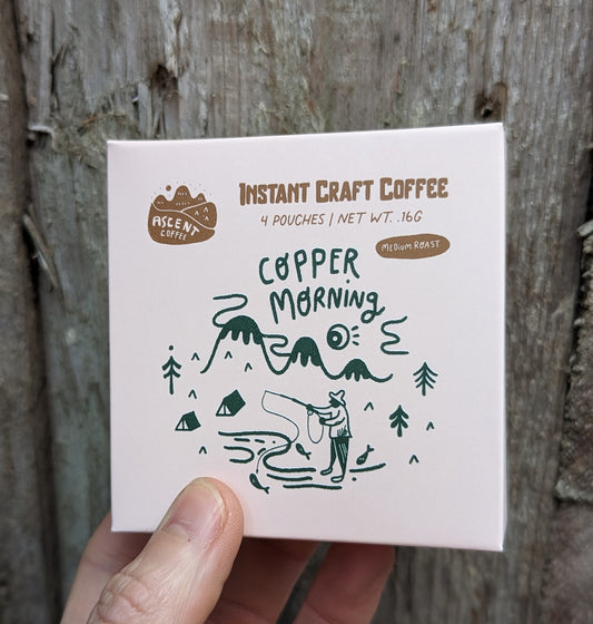 Instant Craft Coffee Travel Packs - White Goat Coffee