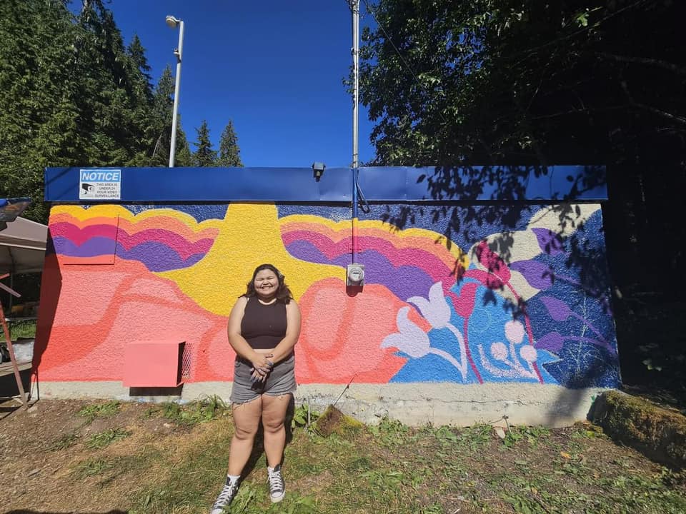 Sabrina Williams’ Vibrant Spring Creek Mural