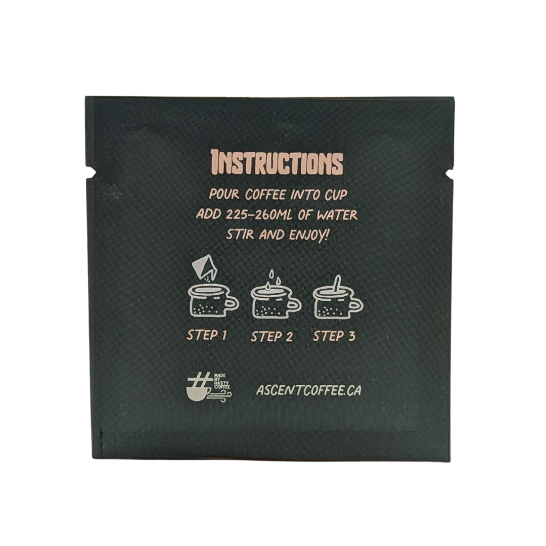 Instant Craft Coffee Travel Packs - White Goat Coffee