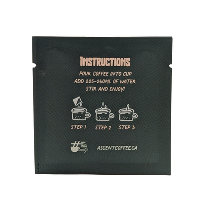 Instant Craft Coffee Travel Packs - White Goat Coffee